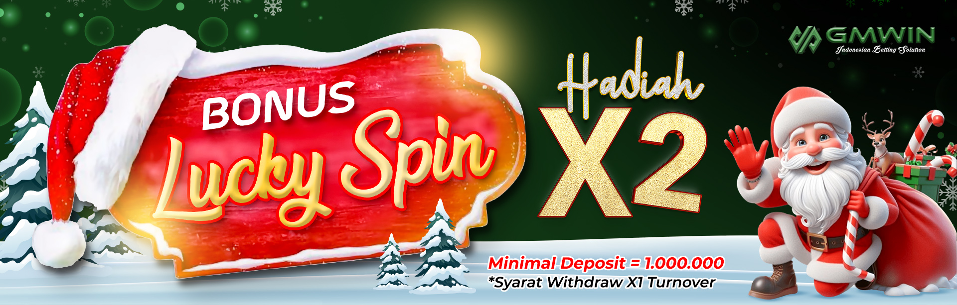 BONUS LUCKY SPIN NATAL 2025