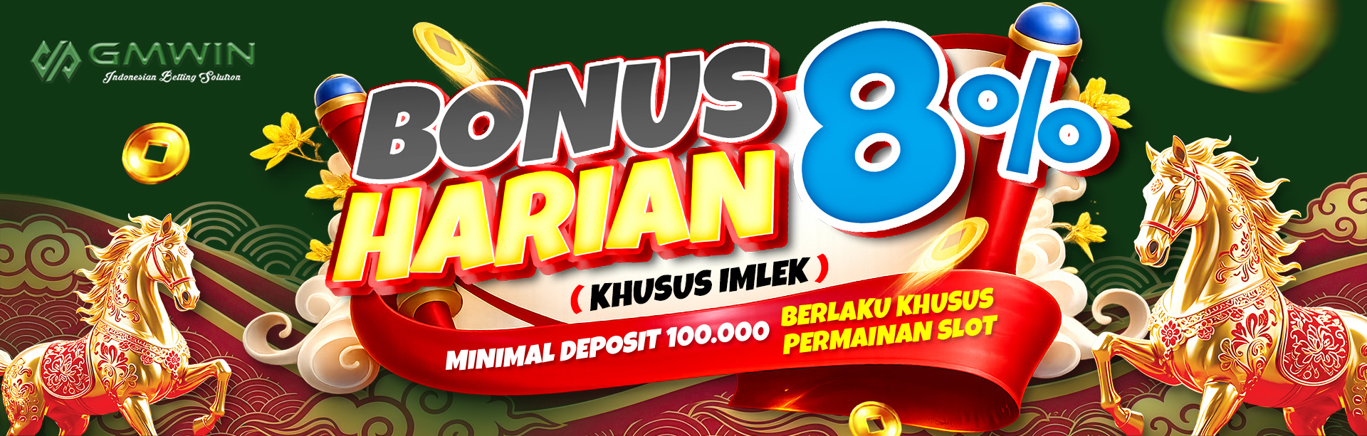 BONUS HARIAN IMLEK 8%